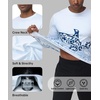 image:imageHUGE SPORTS Men UPF 50 Long Sleeve Rash Guard QuickDry UV Sun Protection for Surfing Fishing SwimmingHammerhead Shark