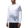 image:imageHUGE SPORTS Men UPF 50 Long Sleeve Rash Guard QuickDry UV Sun Protection for Surfing Fishing SwimmingManta