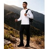 image:imageHUGE SPORTS Men UPF 50 Long Sleeve Rash Guard QuickDry UV Sun Protection for Surfing Fishing SwimmingWhite