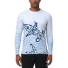 image:imageHUGE SPORTS Men UPF 50 Long Sleeve Rash Guard QuickDry UV Sun Protection for Surfing Fishing SwimmingHammerhead Shark