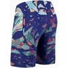 image:imageHUGE SPORTS Mens Rash Guard Swim ShortsBlue Snake