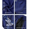 image:imageHUGE SPORTS Mens Rash Guard Swim ShortsHammerhead Shark