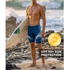 image:imageHUGE SPORTS Mens Rash Guard Swim ShortsMarinewhale