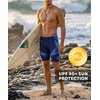 image:imageHUGE SPORTS Mens Rash Guard Swim ShortsNavyswordfish