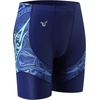 image:imageHUGE SPORTS Mens Rash Guard Swim ShortsNavyswordfish