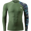 image:imageHUGE SPORTS Mens Long Sleeve Rash Guard UPF 50 Sun Protection Swim ShirtAborigines