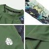 image:imageHUGE SPORTS Mens Long Sleeve Rash Guard UPF 50 Sun Protection Swim ShirtAborigines