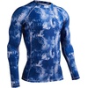 image:imageHUGE SPORTS Mens Long Sleeve Rash Guard UPF 50 Sun Protection Swim ShirtBanana Leaf