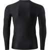 image:imageHUGE SPORTS Mens Long Sleeve Rash Guard UPF 50 Sun Protection Swim ShirtBlack