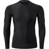 image:imageHUGE SPORTS Mens Long Sleeve Rash Guard UPF 50 Sun Protection Swim ShirtBlack