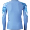 image:imageHUGE SPORTS Mens Long Sleeve Rash Guard UPF 50 Sun Protection Swim ShirtOcean