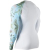 image:imageHUGE SPORTS Mens Long Sleeve Rash Guard UPF 50 Sun Protection Swim ShirtWhite Forest